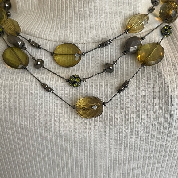 NY Signed Statement Necklace - Picture 1 of 4